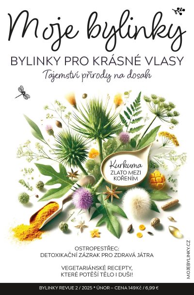Bylinky Revue únor 2025 - Objevte tajemství bylinek a přírodní léčby v našem nejnovějším vydání.